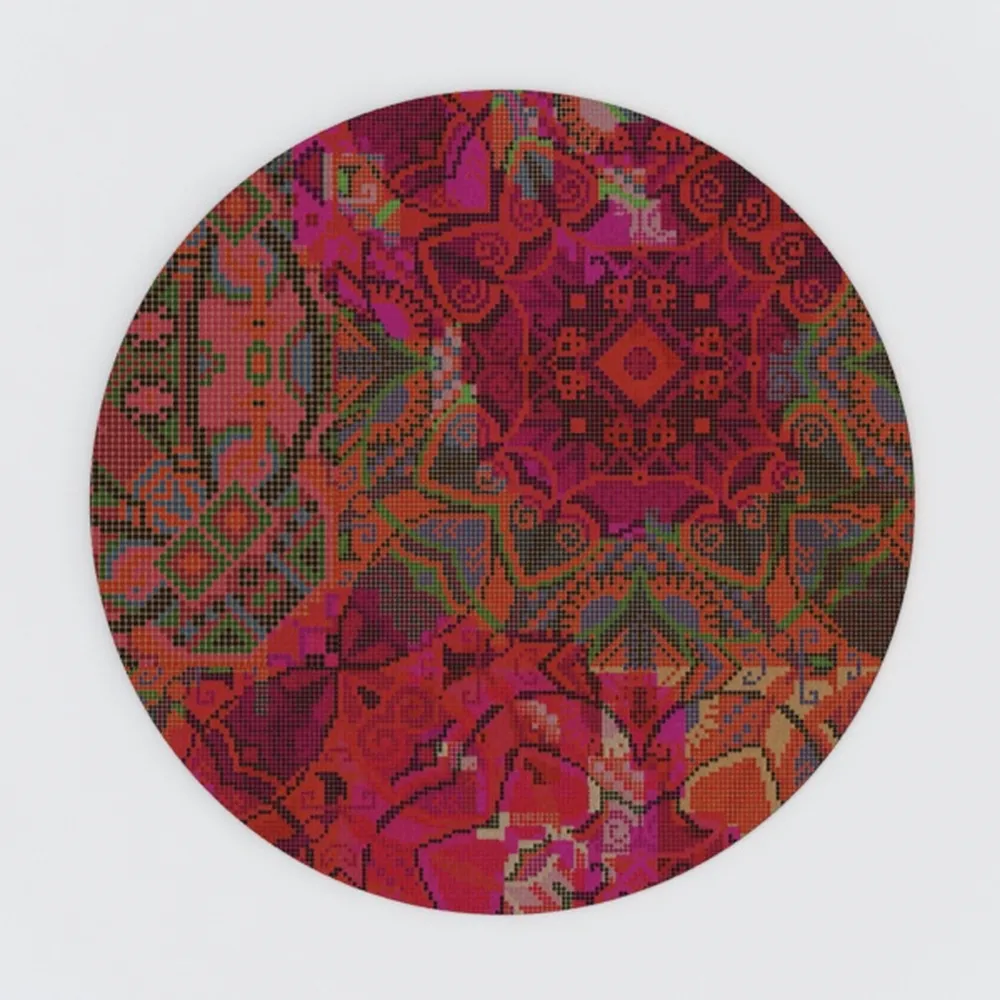 SAFAVIEH Monaco Collection Area Rug - 5' Round