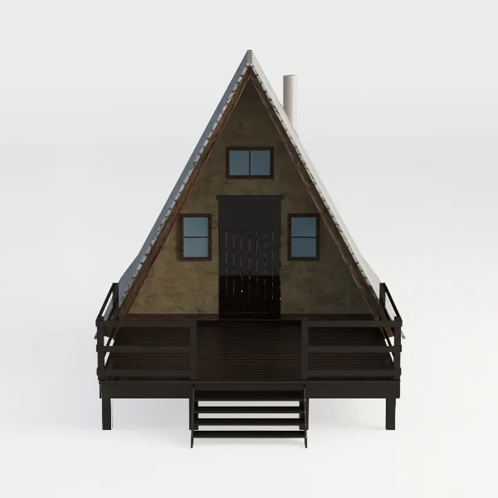 modern wooden house-Castles & Cabins