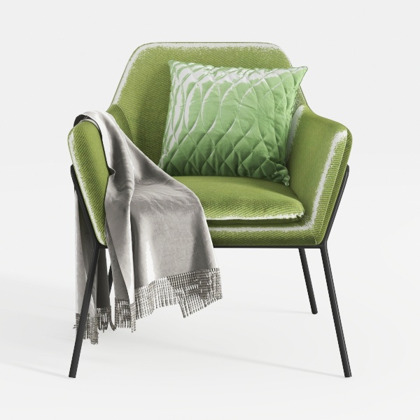 Velvet Dining Chairs Set of 2, Woven Upholstered