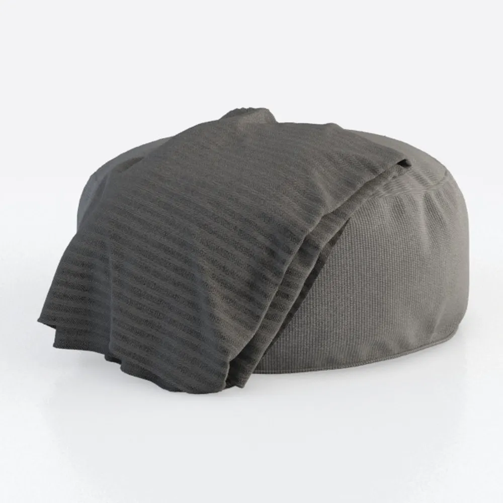 Grey Bean Bag Comfy Chair for All Ages