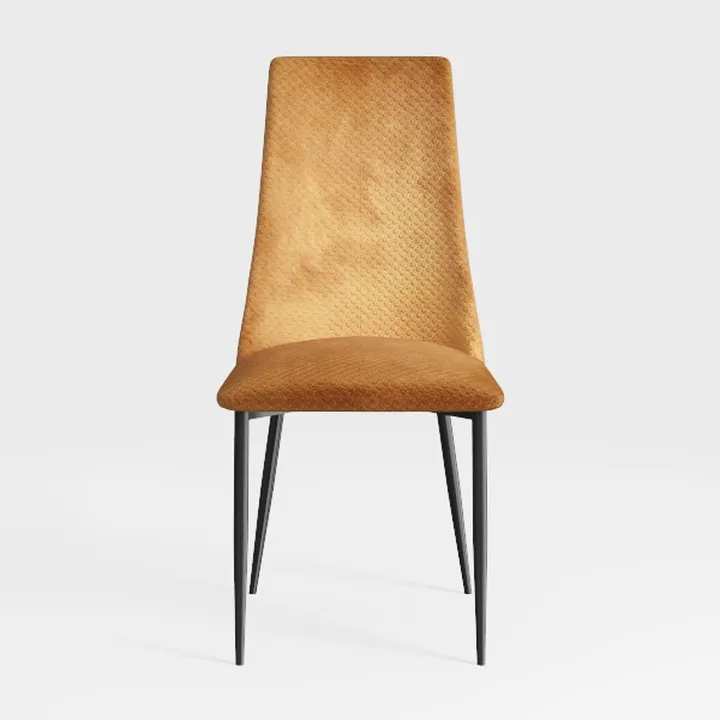 Milan 4/6 Modern Stylish Chrome Hatched Diamond