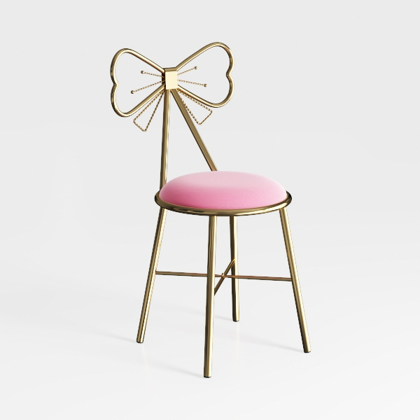 Vanity Stool Chair for Makeup,Modern Velvet