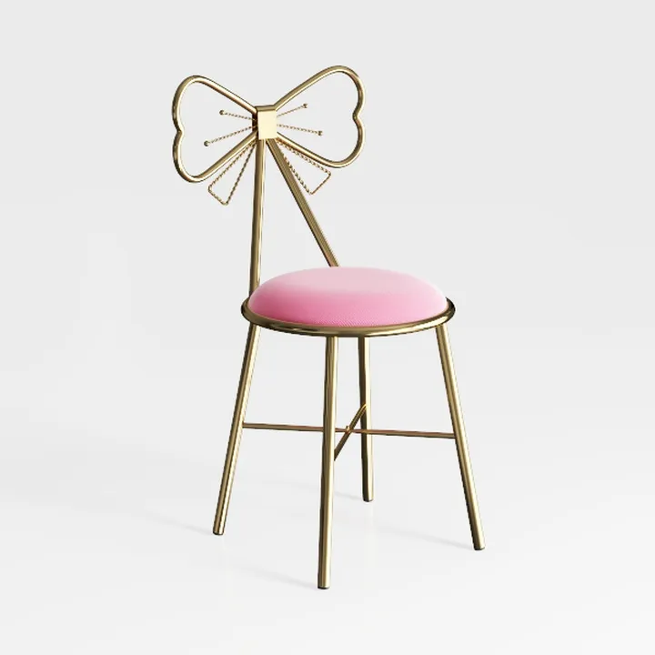 Vanity Stool Chair for Makeup,Modern Velvet