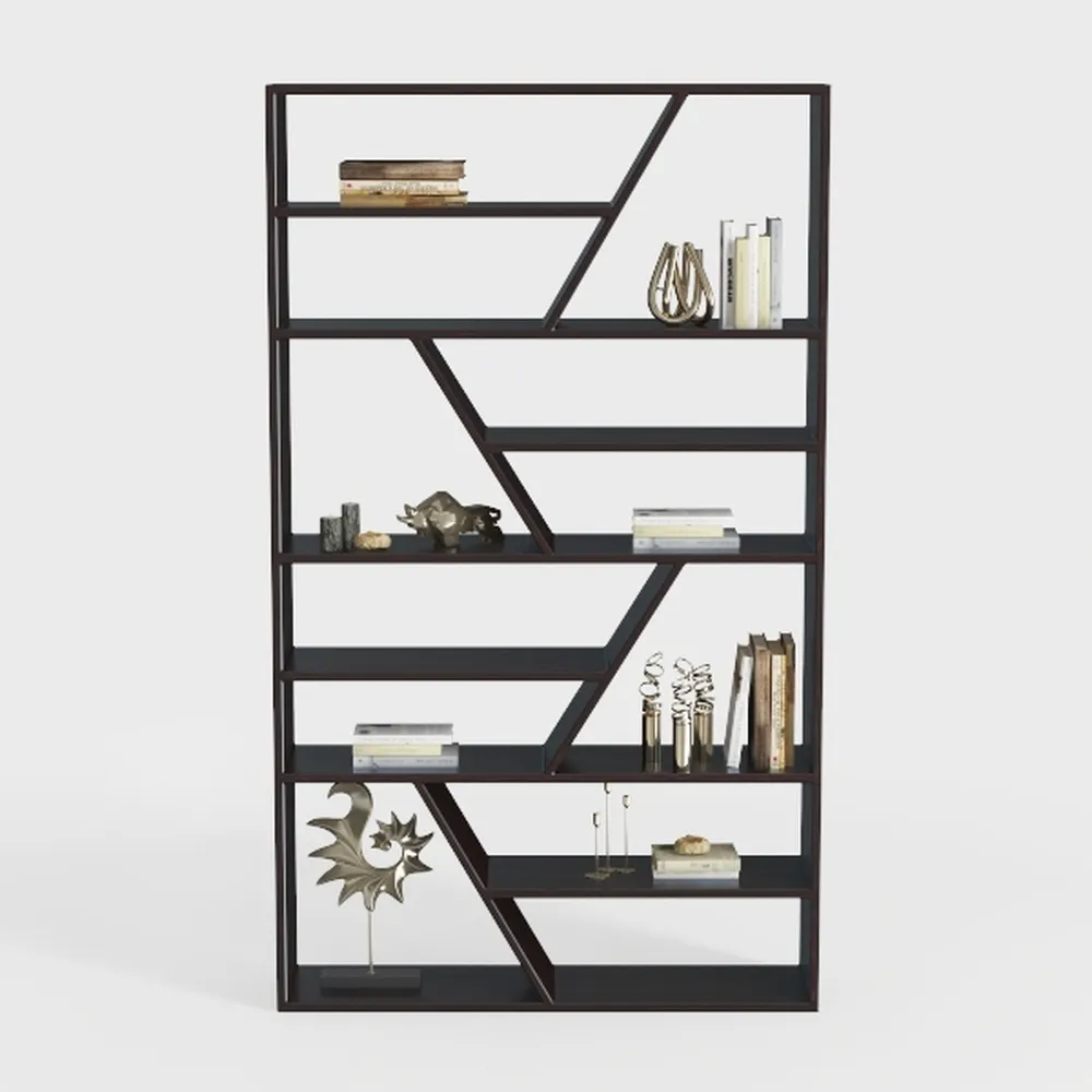 Corner Bookshelves and Bookcases Industrial Corner