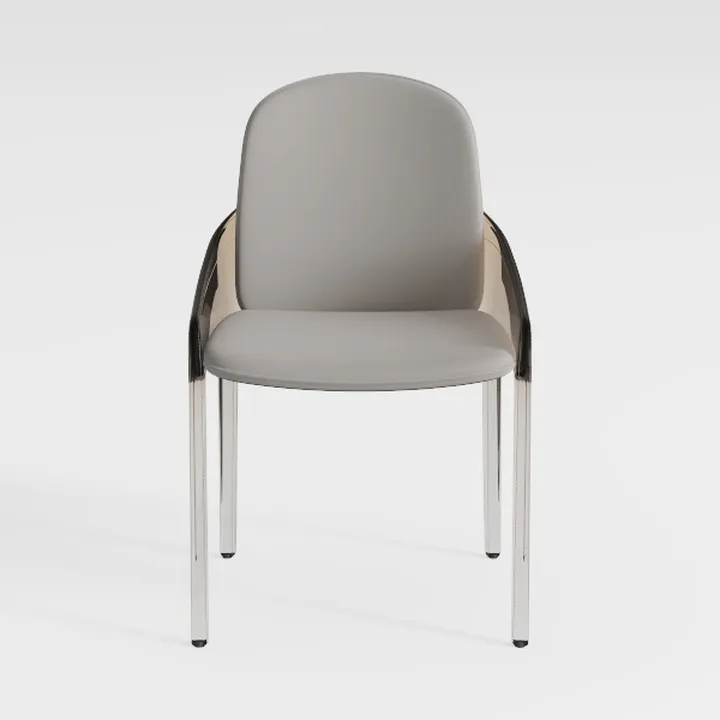 CLATINA Waiting Room Guest Chair with Bonded Leath