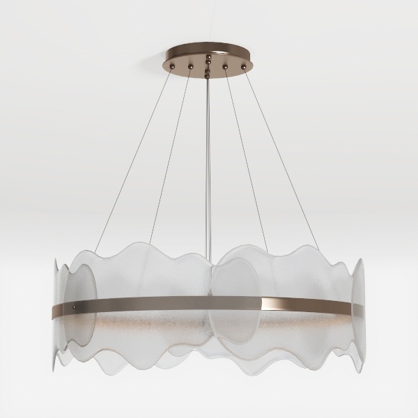 Siljoy L47 Crystal Chandelier Kitchen Island