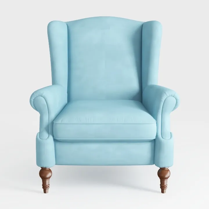 Artechworks Tufted Club Chair Fabric Modern