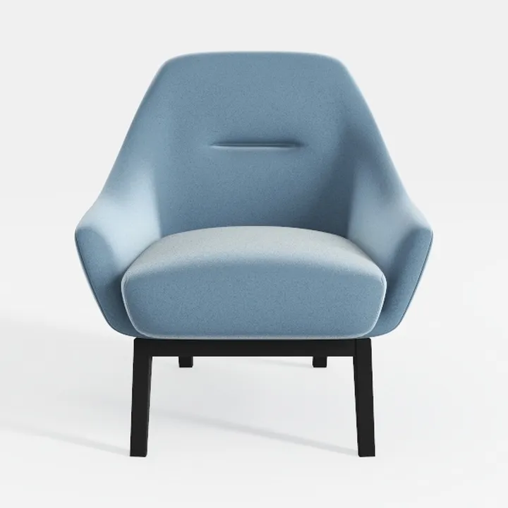 LumiSource Marcel Accent Chair, Fabric Arm Chair, 
