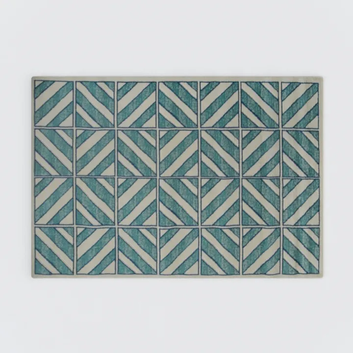 Wonnitar Forest Dark Green Rug for Living Room,