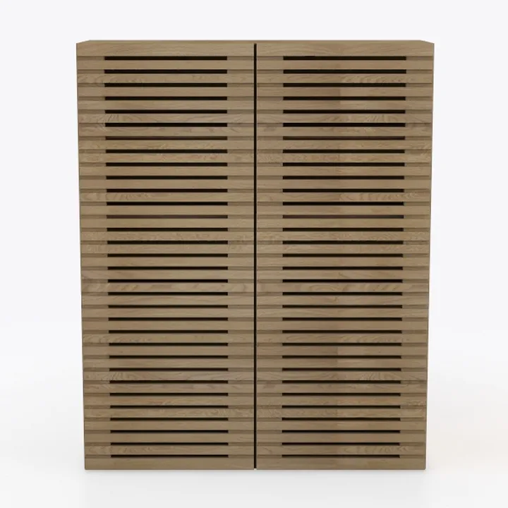 HOSTACK Buffet Cabinet with Hutch, Modern