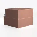 Sideboard Cabinet, 31.5" W Farmhouse Buffet Left 45 Degree View