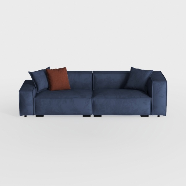 Sunset Trading Puff 4-Piece Fabric Slipcover