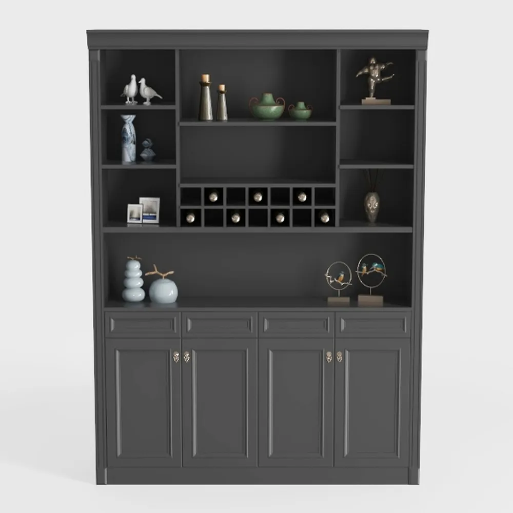 73.1" Tall Bookcase and Bookshelf, Wide Bookshelf