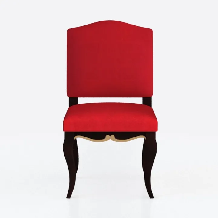 Aoowow Fabric Vintage Upholstered Side Chairs Set 