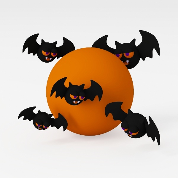 bat decoration-Halloween