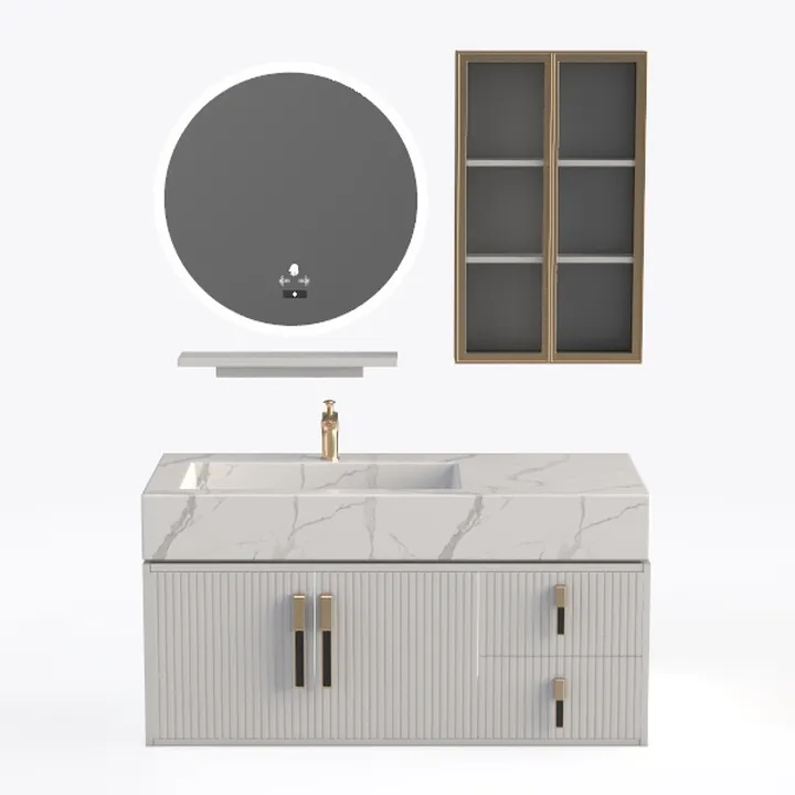 Fluted Dresser for Bedroom, 55" W 8 Drawer