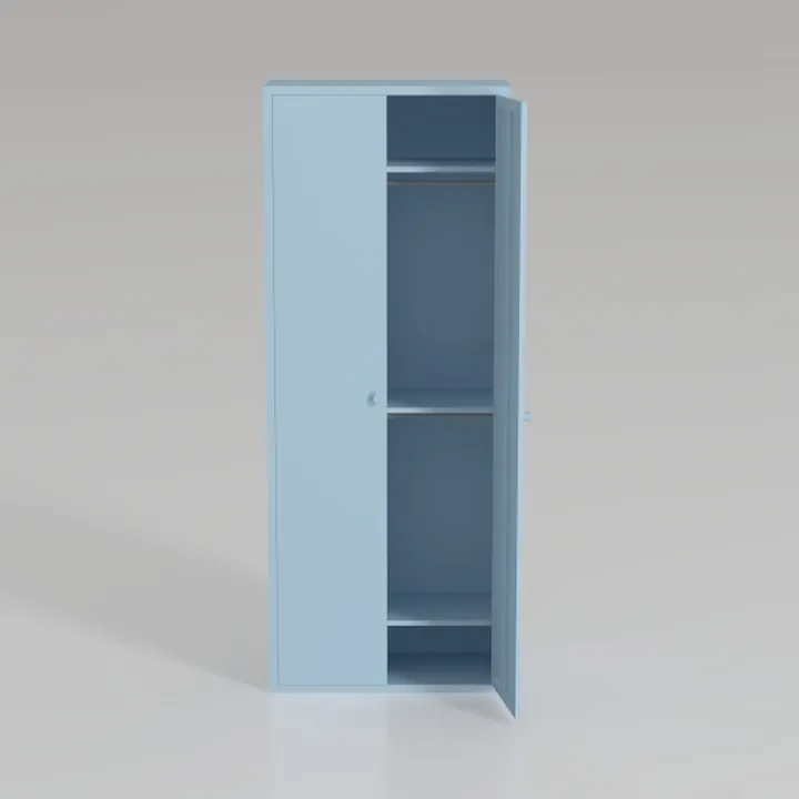 BESFUR Metal Storage Cabinet, Steel Locking