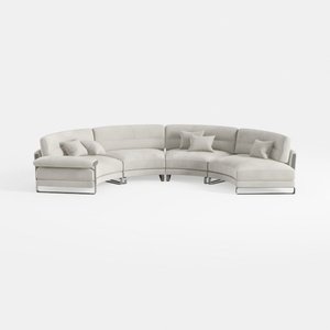 108 * 85.5" Sofa,U Shape Sectional Sofa,Comfy 7 