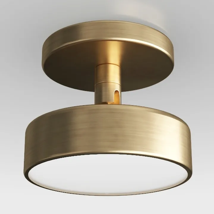 Semi Flush Mount Ceiling Light, Modern Ceiling
