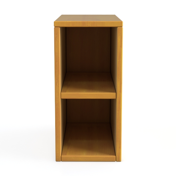 latifolia Solid Wood Nightstand, 2-Drawer Small