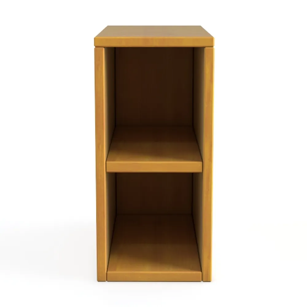 latifolia Solid Wood Nightstand, 2-Drawer Small