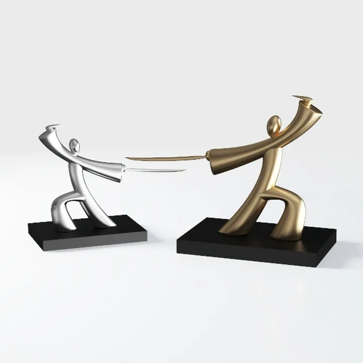 fencing sculpture-Installation Art