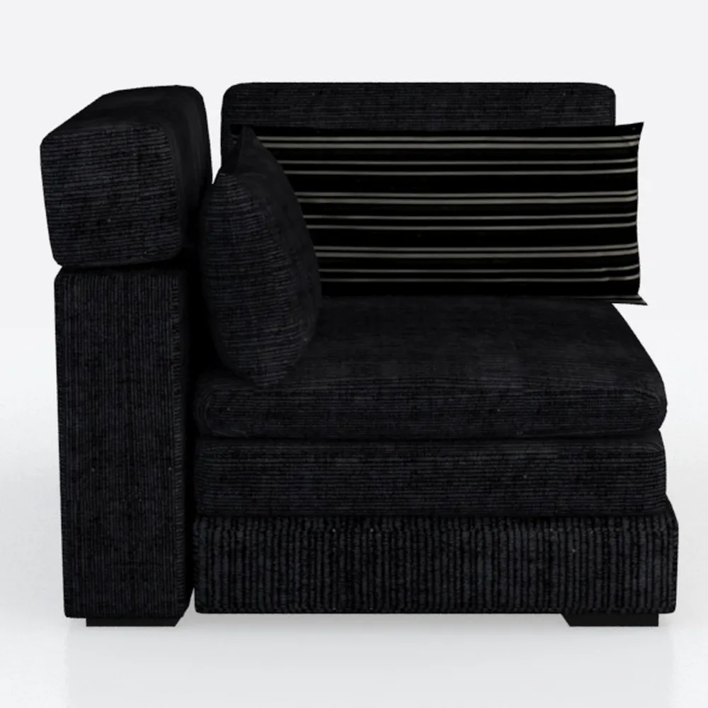 Oversized Chair with Ottoman, Indoor Large Lounge 