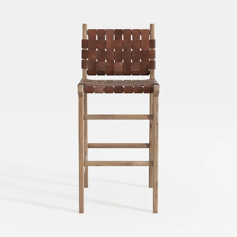 Maven Lane 30" Noah Barstool with Back - Modern