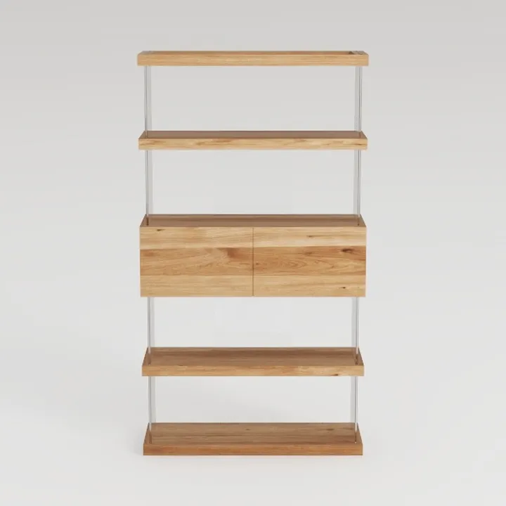 QEEIG Bathroom Shelves Over Toilet - Wall Mounted 