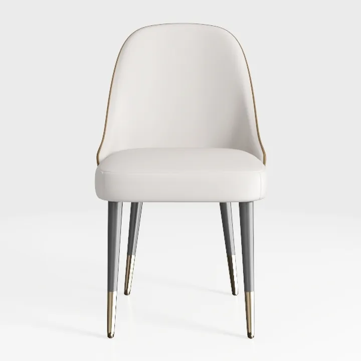 Dinning Room Chairs, Leather Upholstered Accent