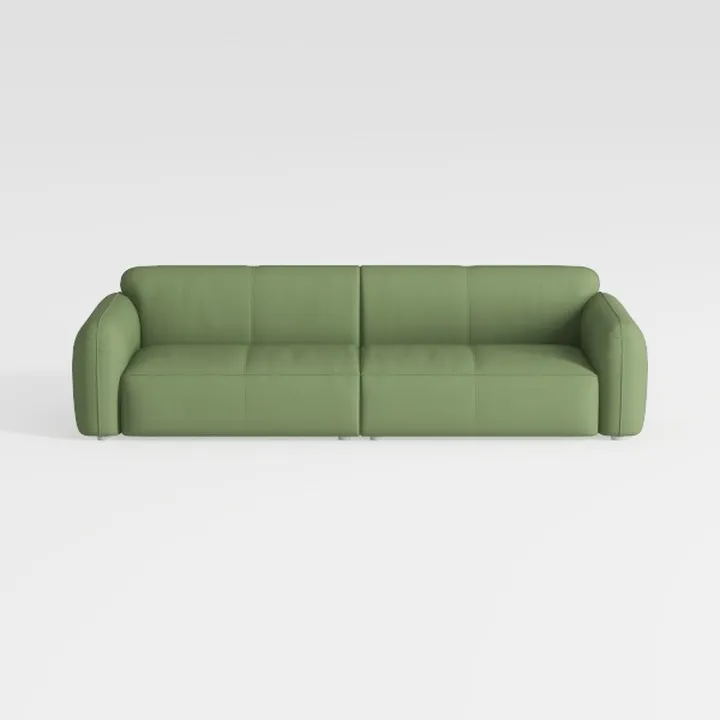 Convertible Floor Sofa Bed with Fixed-Shape Frame