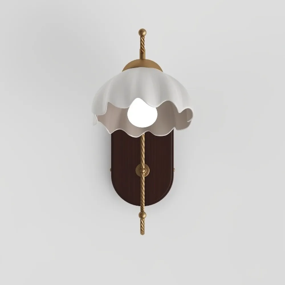 Glass Flower Pendant Light Lily of The Valley