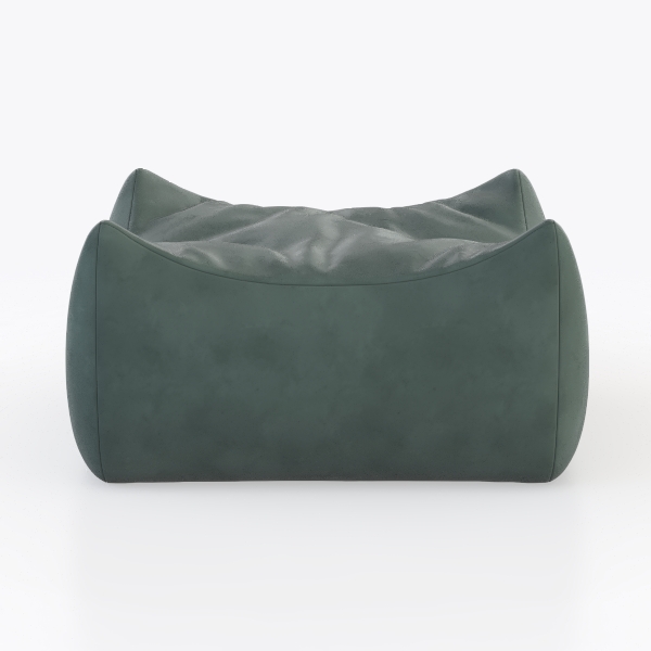 Sdorens Bubble Couch, Curved Loveseat Sofa, Memory