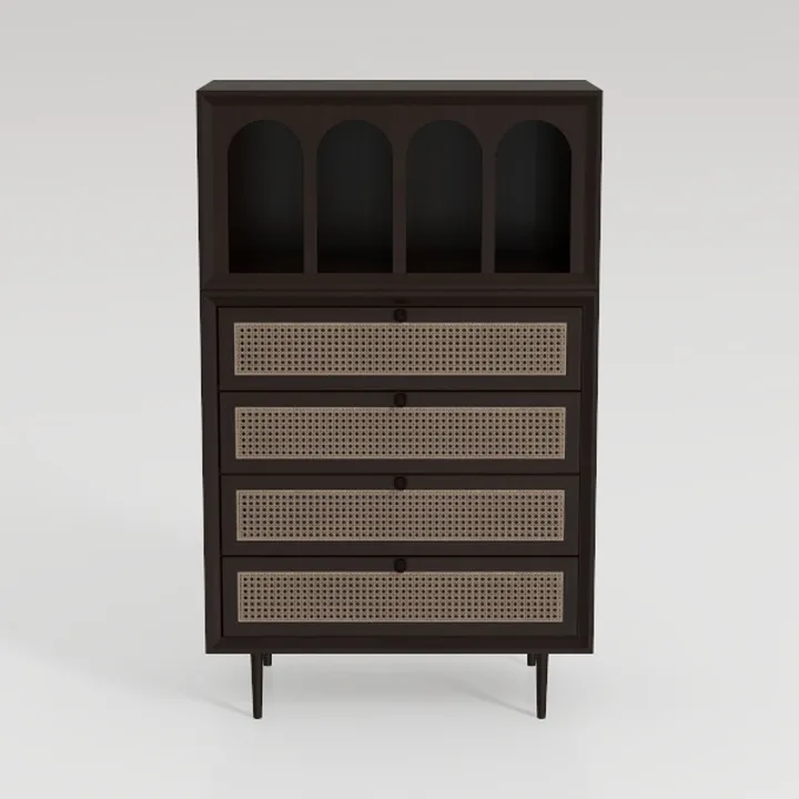 Netsatr Shoe Cabinet with Doors, 5-Tier Shoe