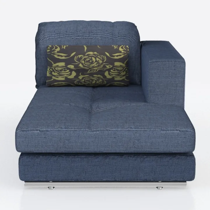 VINGLI 36.6" Big Cloud Comfy Ottoman Chenille