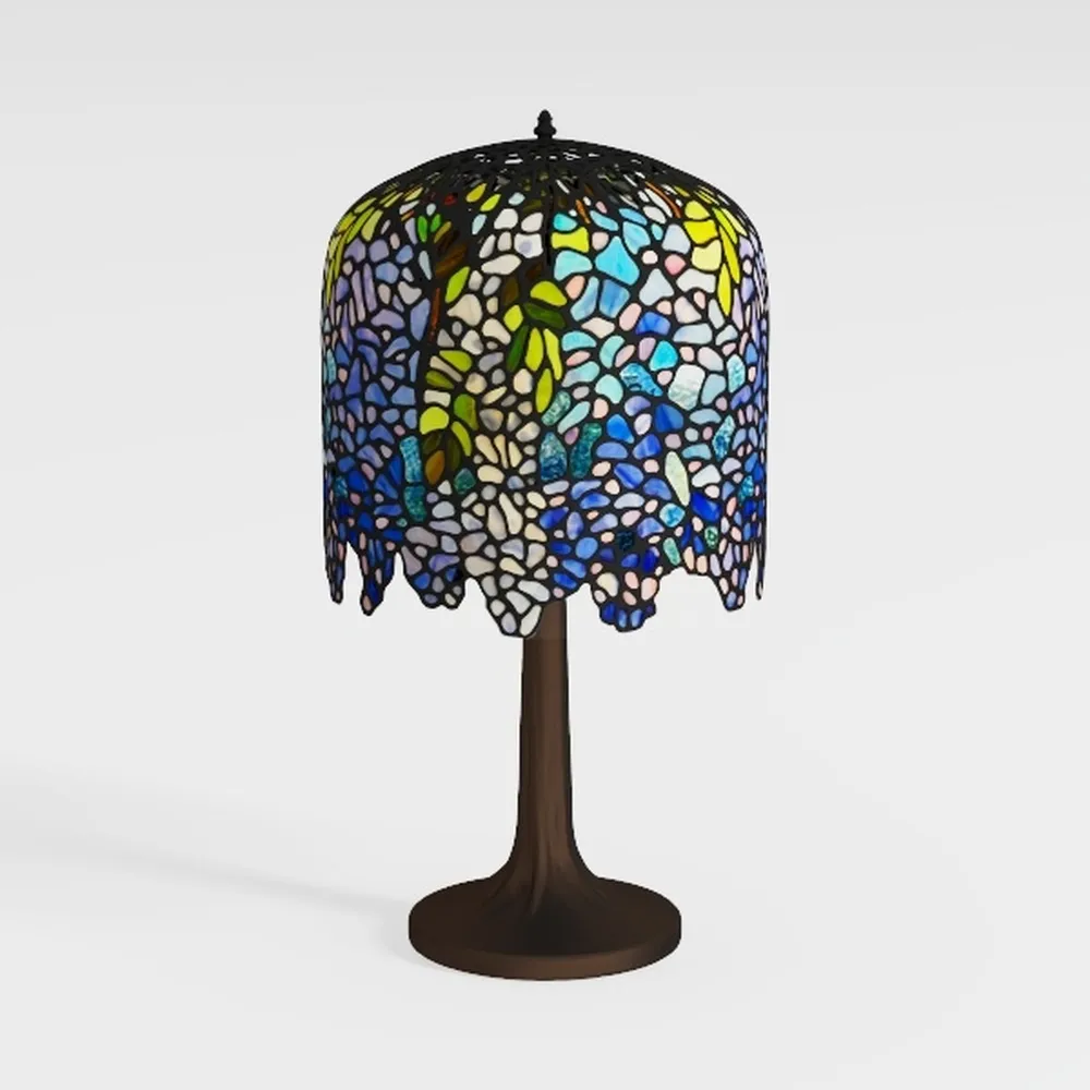 Capulina Large Tiffany Table Lamp Bedside Reading