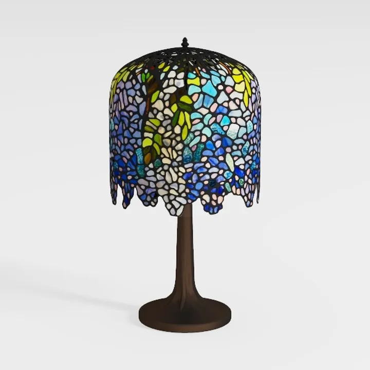 Capulina Large Tiffany Table Lamp Bedside Reading