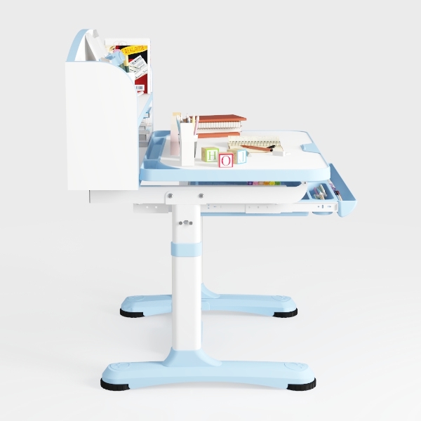 Artist hand Kids Study Desk and Chair Set Height
