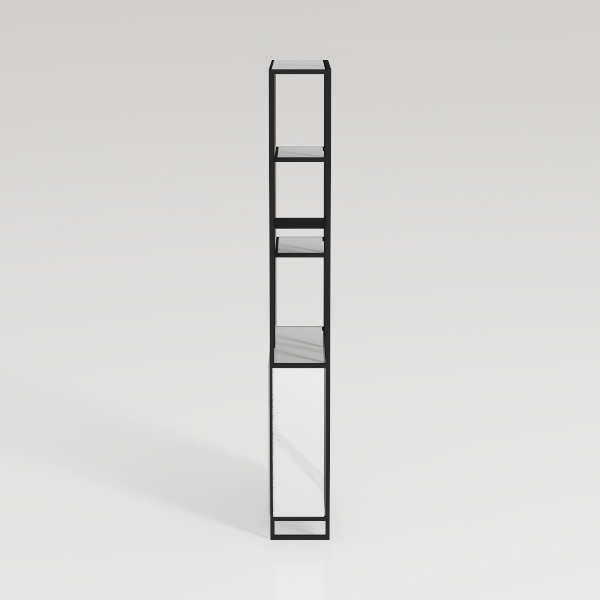 Yoobure Corner Shelf Stand, 5-Tier Bookshelf with