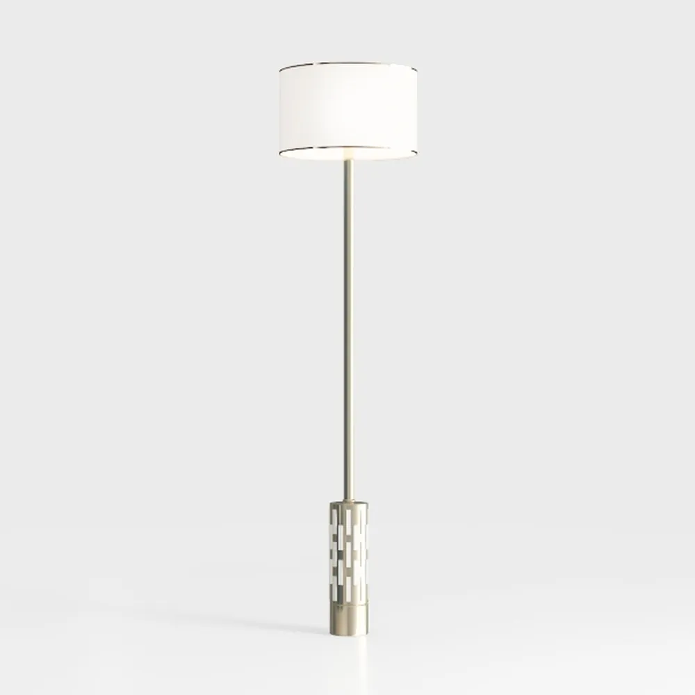 DEEPLITE Modern 2-Light Floor Lamp, Tall Standing