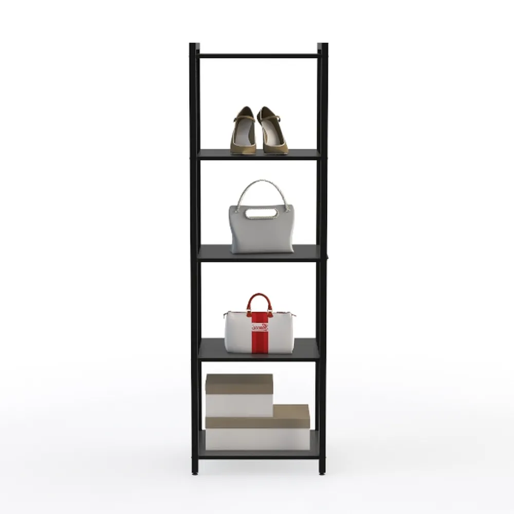 HOMCOM Modern S-Shaped 5 Tier Room Dividing