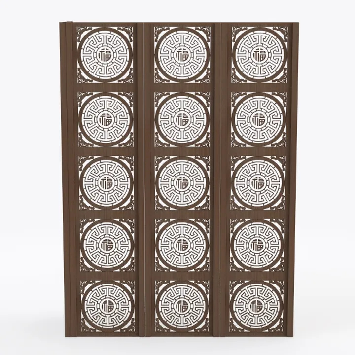 artgeist Japanese Room Divider Flowers 53 x 67 in 