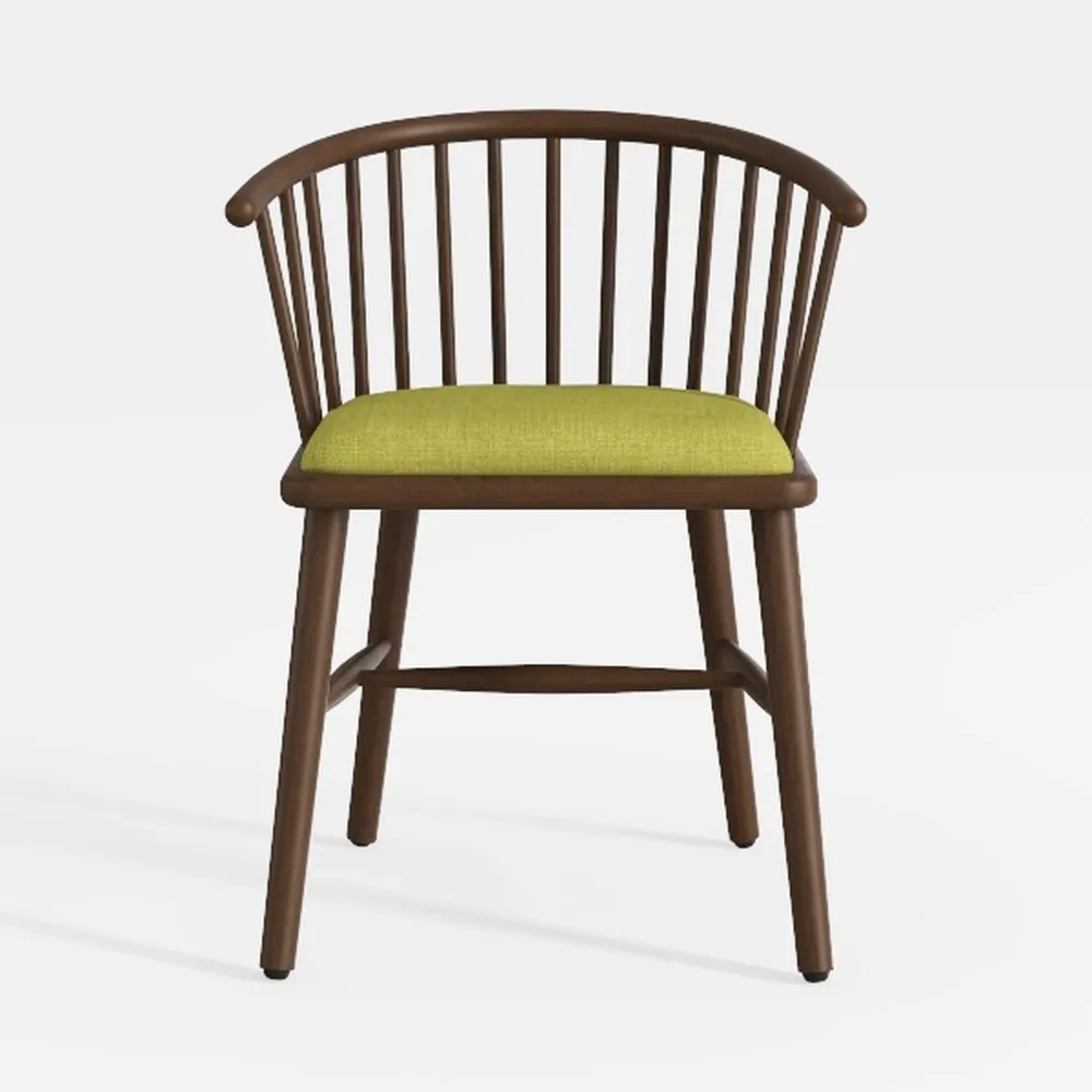 Dining Chair, Nordic Solid Wood Princess Chair