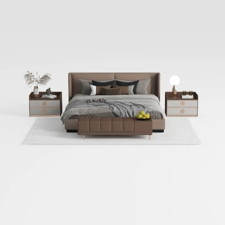 134.6" U Shaped Cloud Couch Sectional Sofa,