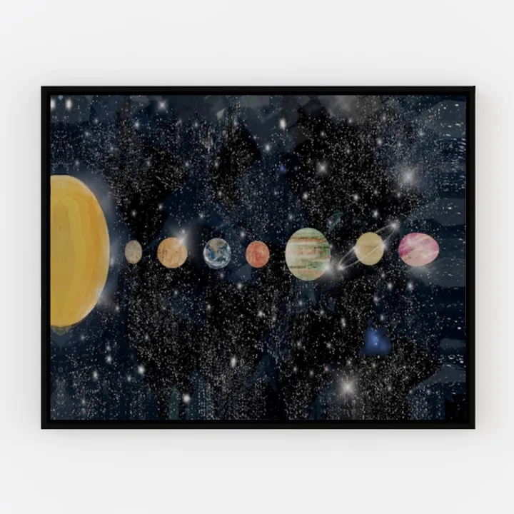 Travel Map With Pins World Personalized on Canvas 