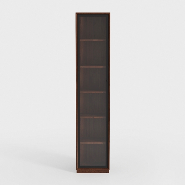 LITTLE TREE 70.9 Inch Tall Narrow Bookcase, Corner