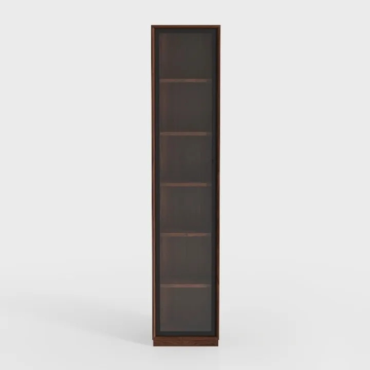 LITTLE TREE 70.9 Inch Tall Narrow Bookcase, Corner