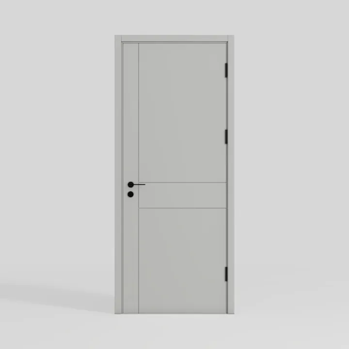 28" x 80" Interior Door Slab Only, 3-Panel 