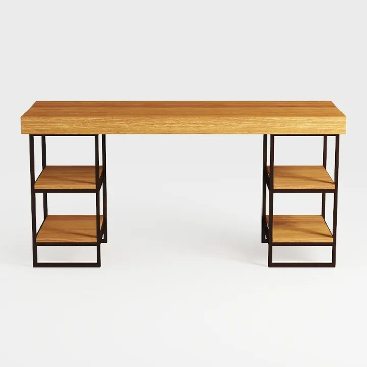 YOUNGAR 69.3" Home Office Desk with Storage