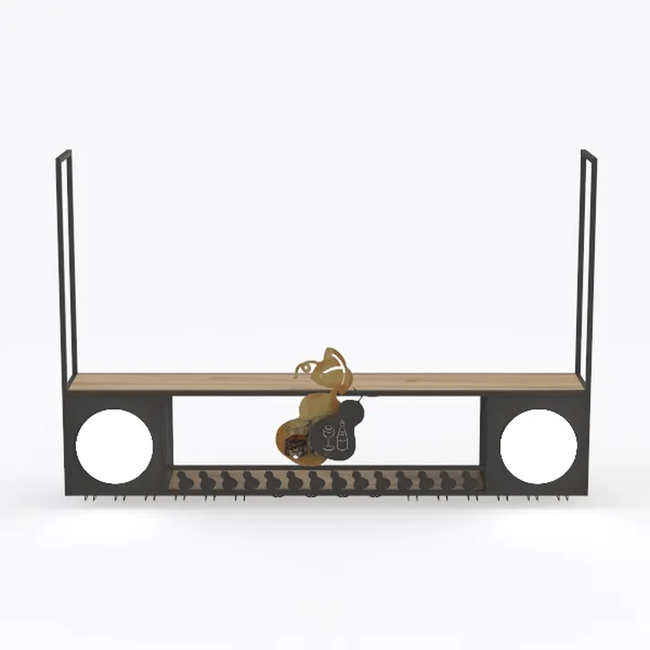 Wallniture Roca 36"x6" Bookshelf for Living Room